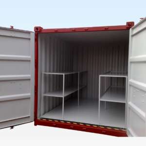 8ft x 8ft Flat Floor Bunded Store