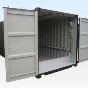 20ft x 8ft Raised Bunded Store for Hire
