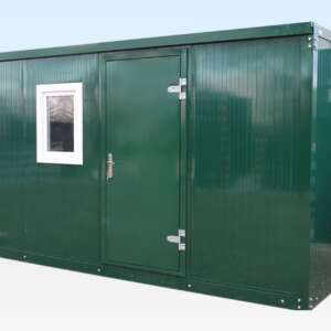 4.3m X 2.3m Flatpacked Office