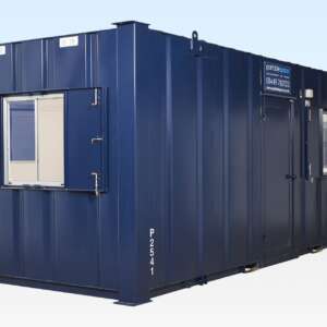 24ft x 9ft Steel Anti-Vandal Office