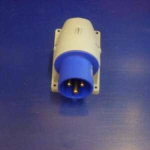 Electrical Socket Fitted – 3 Pin Plug/Male (32 Amp)