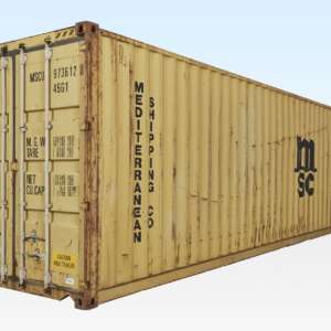 40ft x 8ft Used Shipping Container – High-Cube