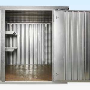 3m Flat Pack Container Shelving Bundle – Part-Length (Two Tier)