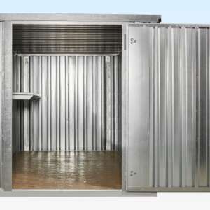 3m Flat Pack Container Shelving Bundle – Part-Length (Single Tier)