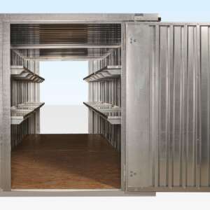 6m x 2.1m End Linked Flat Packed Container Bundle (Galv)