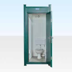 Steel AV Single Toilet