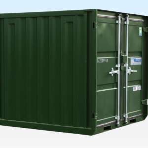 6ft Storage Container New Green (RAL 6007)