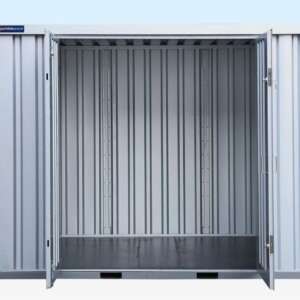 3m Side Door Flat Pack Store – Galvalume