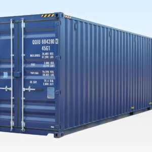 40ft High Cube Container – Blue One Trip (9ft 6″ high)