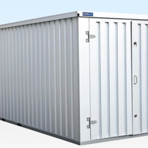 6m Flat Pack Storage Container – Galvalume