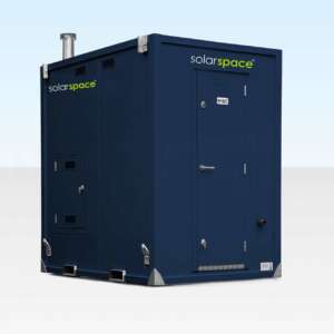 Hire Solar Space Double Toilet