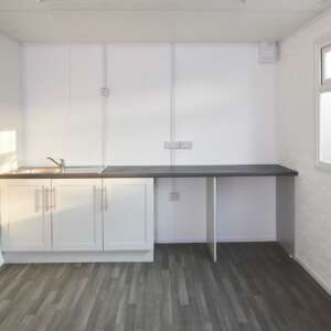 Canteen Installation for 10ft x 10ft Jackleg Cabin