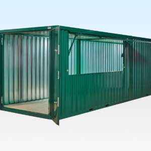 3m XL Flat Pack Kiosk & End Linked Store Bundle (RAL6005)