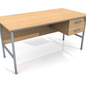 Single Pedestal Desk (1500mm) for Site Office